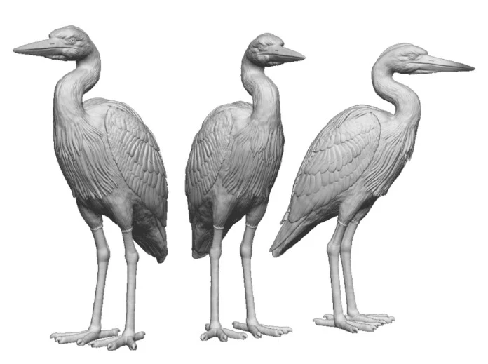 31405-148 N Gauge Pets, Wildlife & Livestock - Heron - Pack of 3