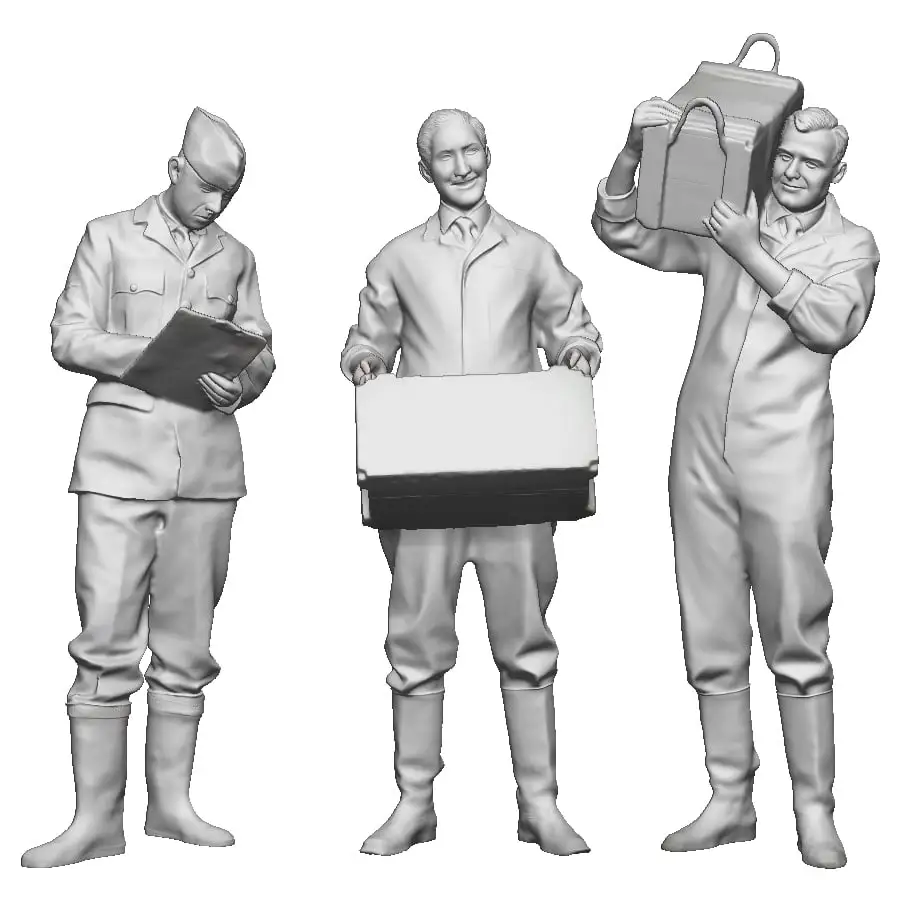 1:48 Scale RAF Through the Ages - World War Two - RAF Ground Crew