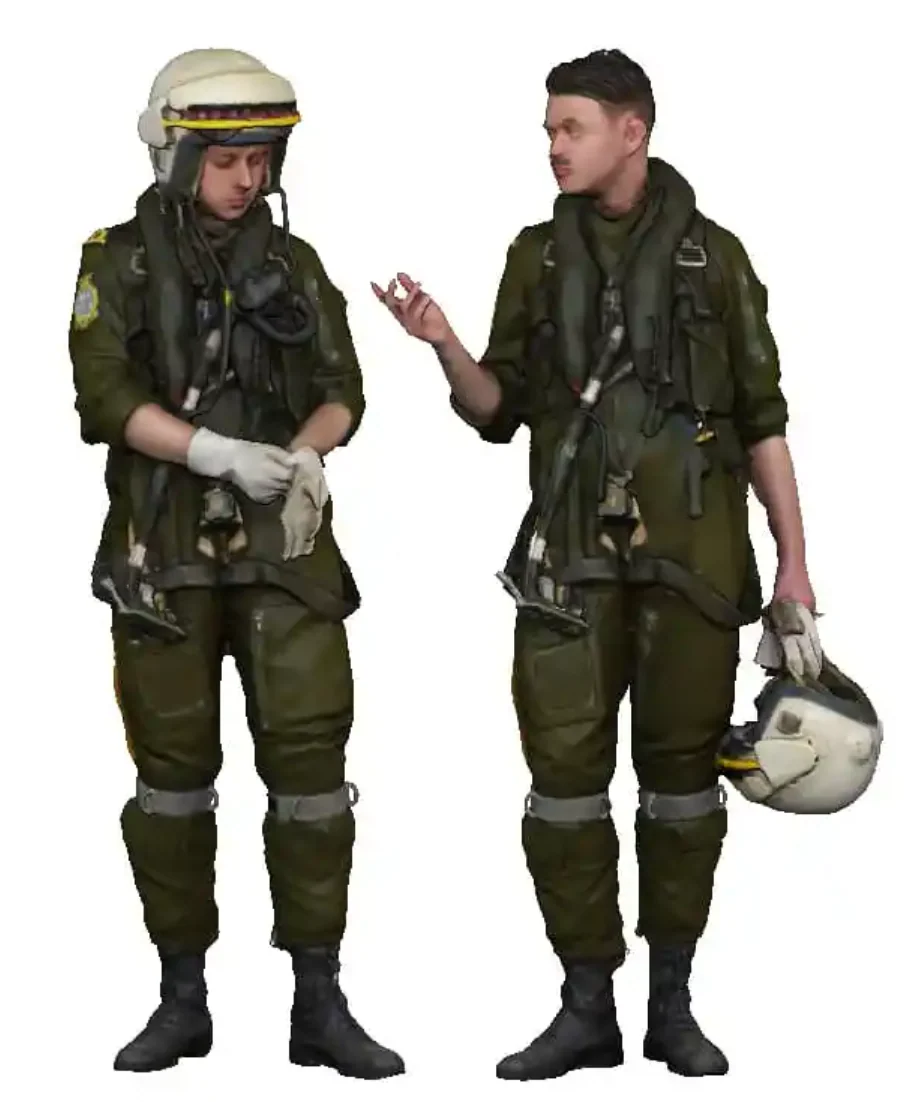 1:32 Scale RAF Through the Ages - Post War - FAA Buccaneer Crew - Image 2
