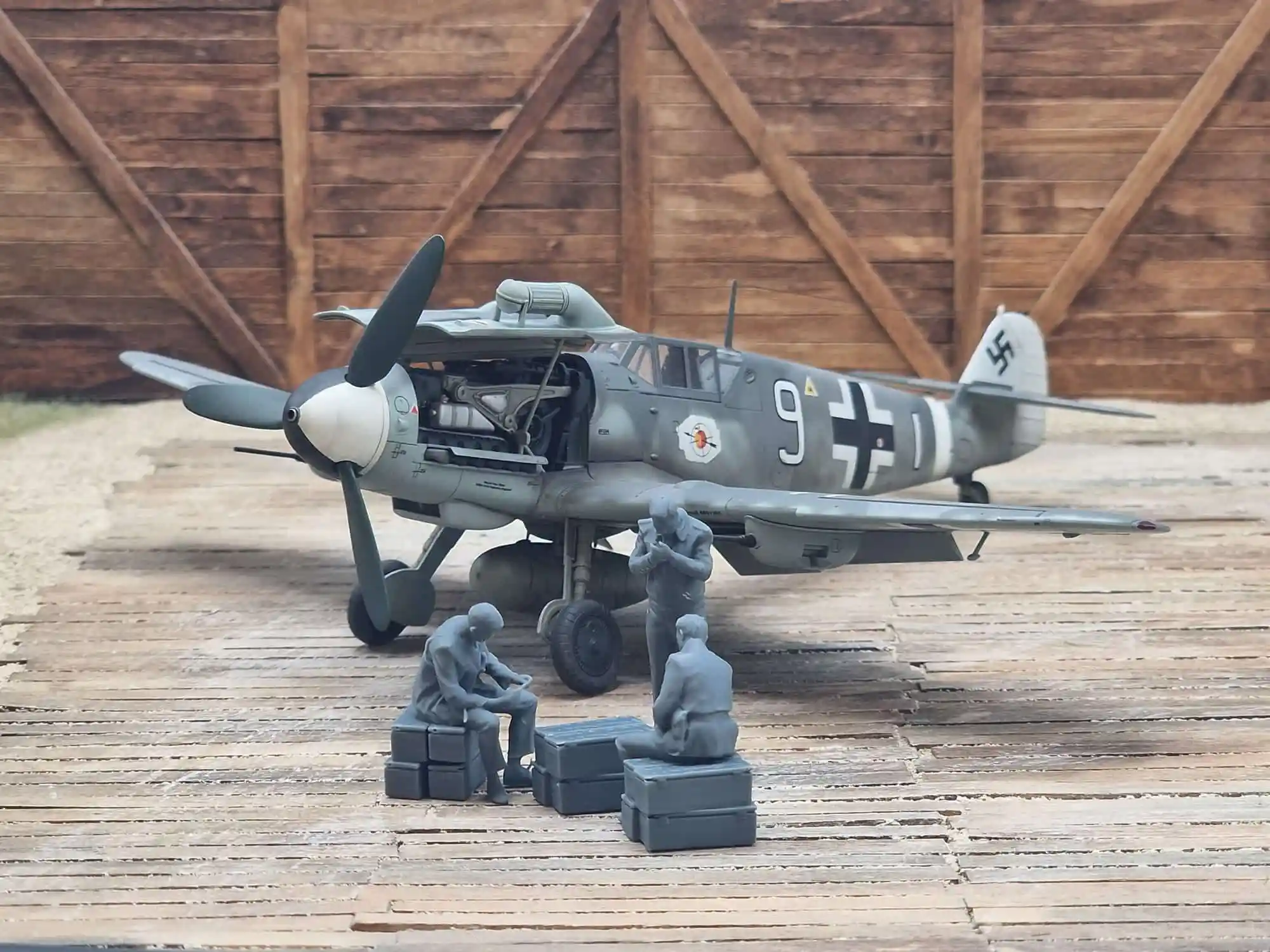 1:72 Scale - World War Two - Luftwaffe Pilots playing cards - Image 2