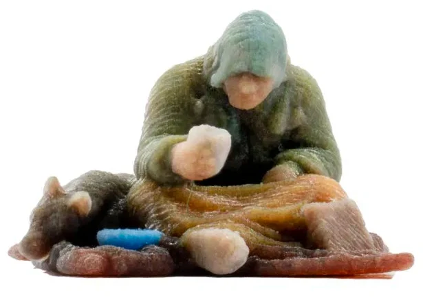 Homeless Person 3D Master Figure