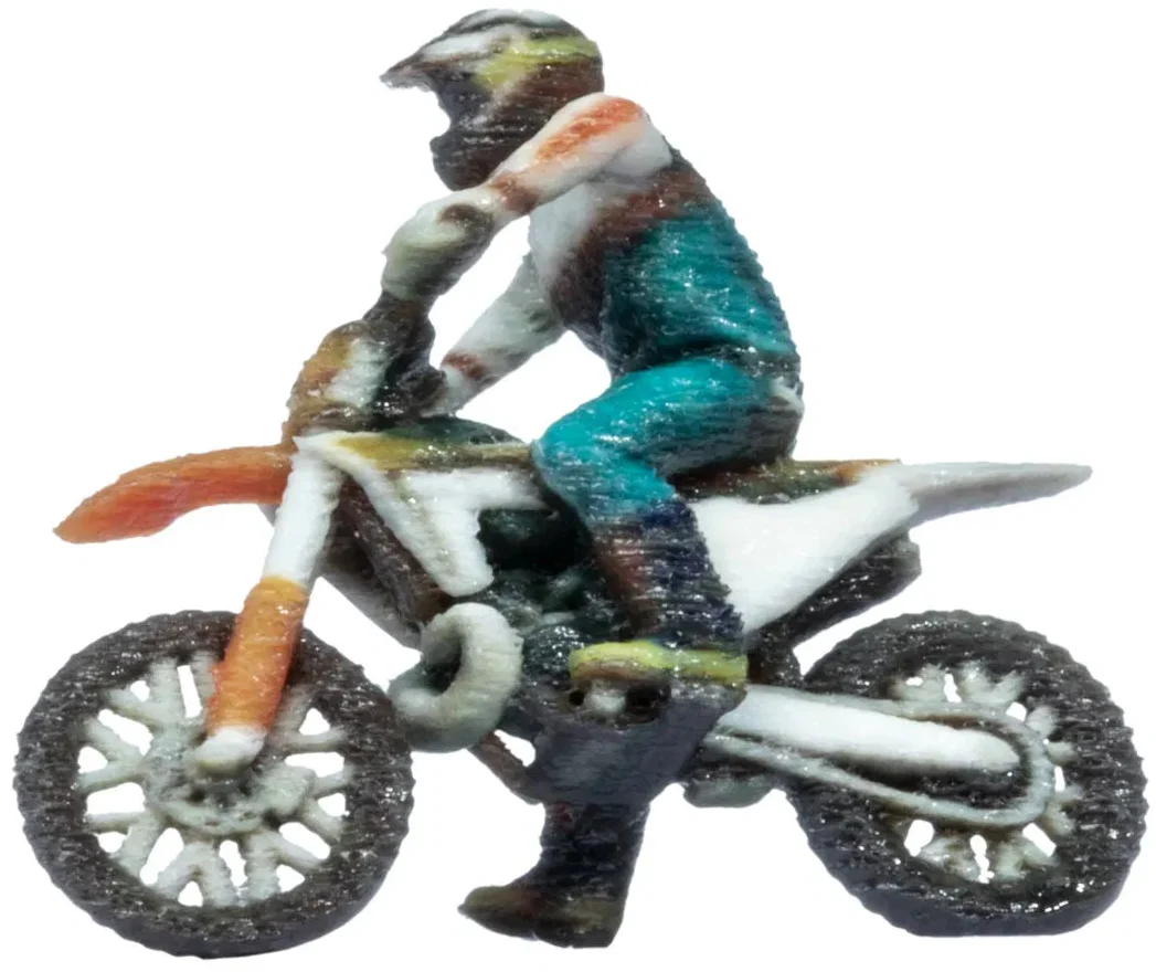 Motocross Bike Off Road 3D Master Figure