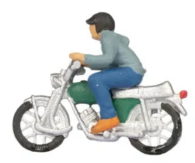 Moped Riders (3) Figure Set - Image 2