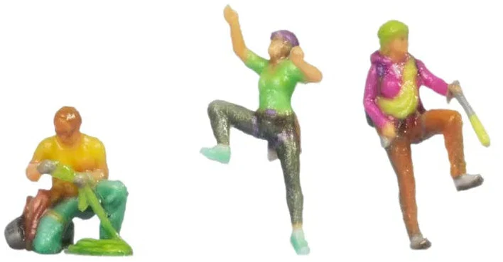 Mountaineers (6) 3D Master Figure Set - Image 3