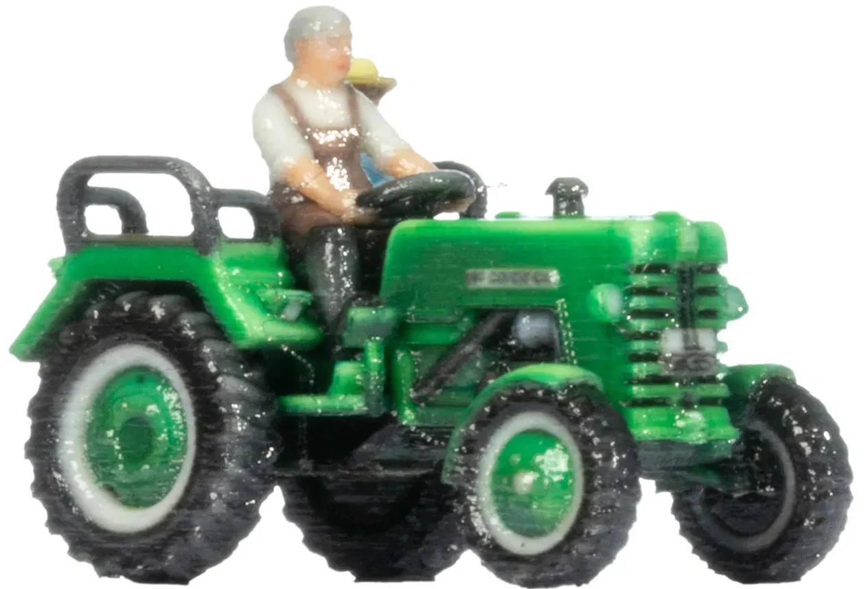 McCormick D Tractor Green 3D Master Vehicle