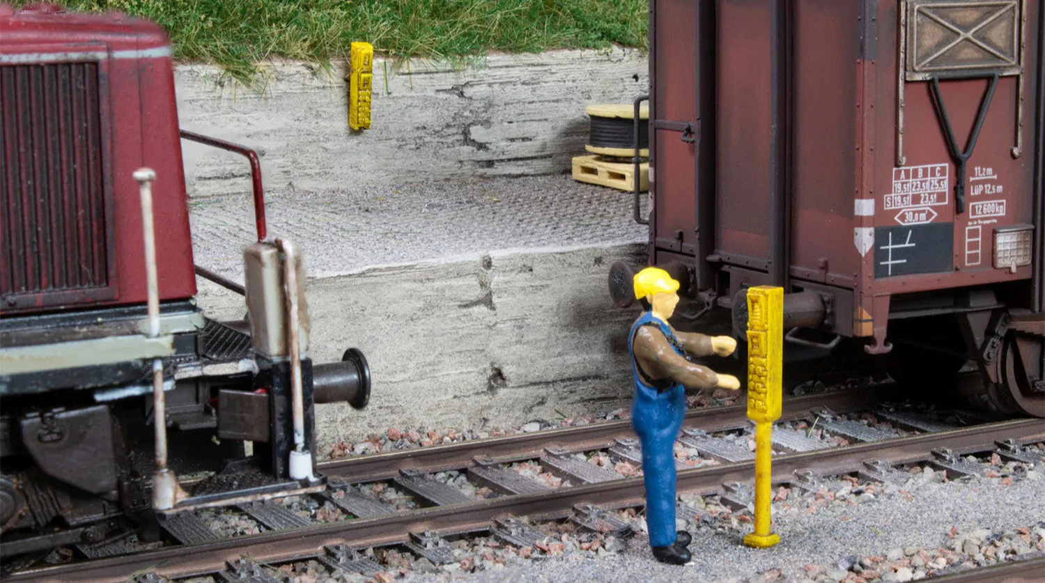 Railway Telephone 3D Mini Set 10pcs (Pre-Built)