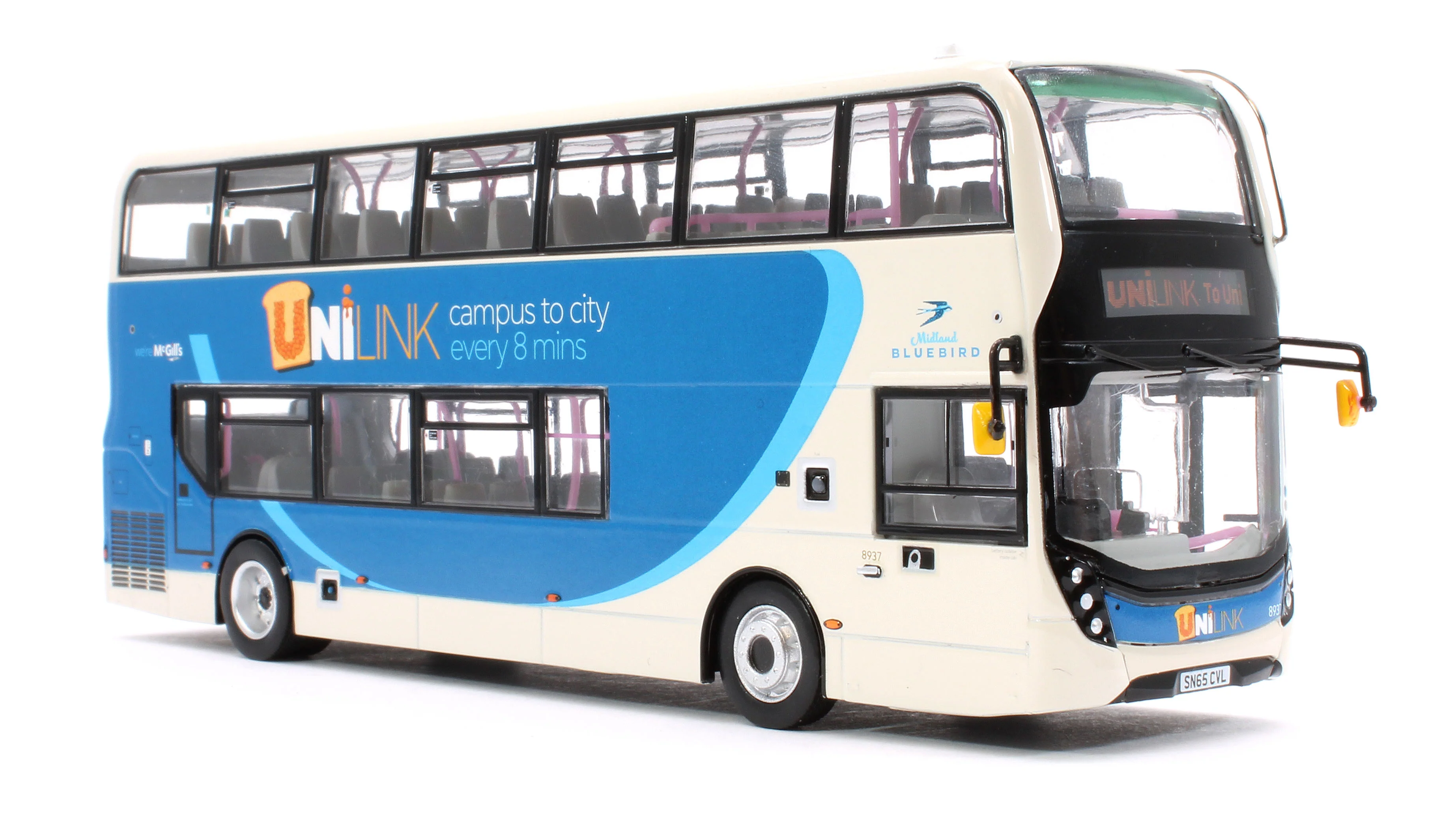 ADL Enviro400 MMC - McGill's Midland Bluebird Unilink (8937 - SN65 CVL) - Image 5