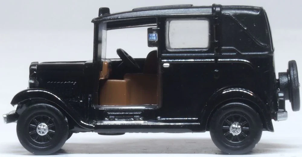 Austin Low Loader Taxi Black - Image 2