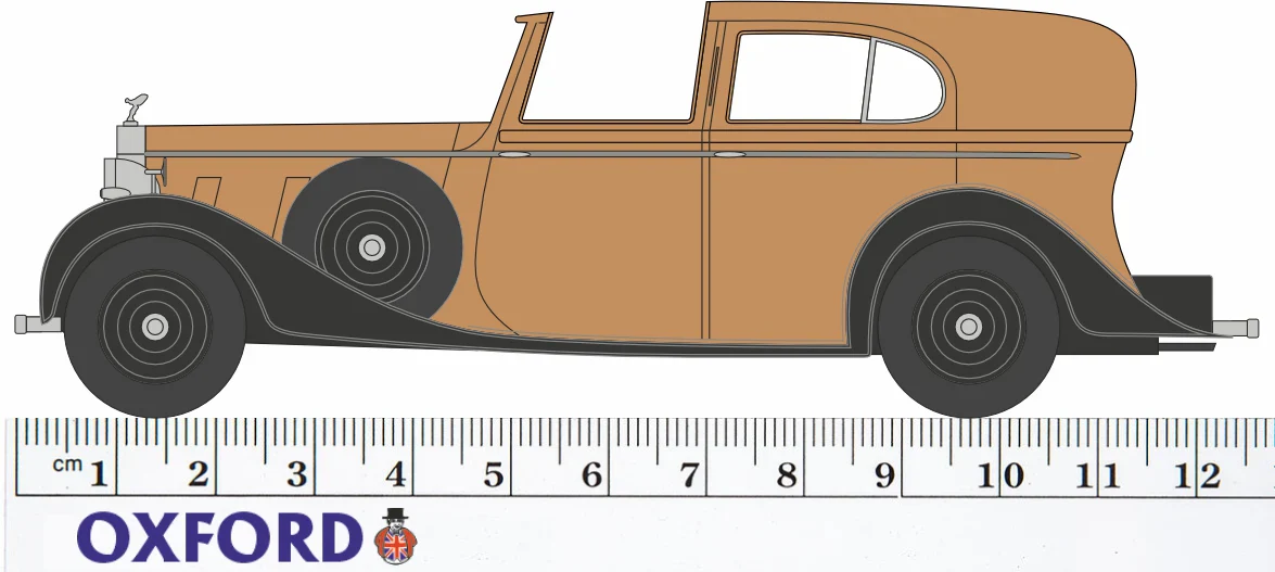 Rolls Royce Phantom III SdV HJ Mulliner Fawn/Black - Image 2