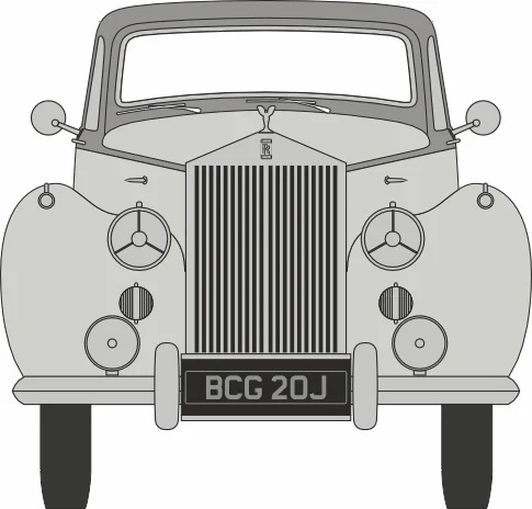 Rolls Royce Silver Dawn Two Tone Grey - Image 3