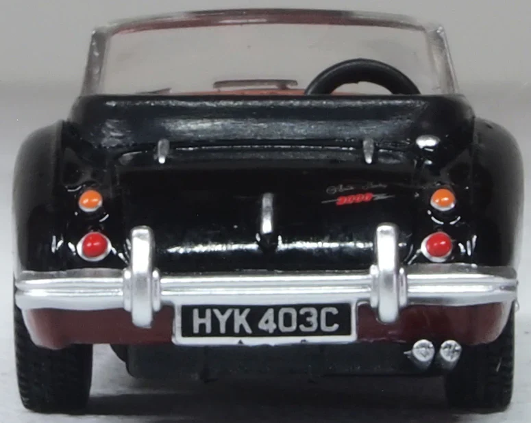 76AH3006 Austin Healey 3000 Black/Burgundy - Image 5