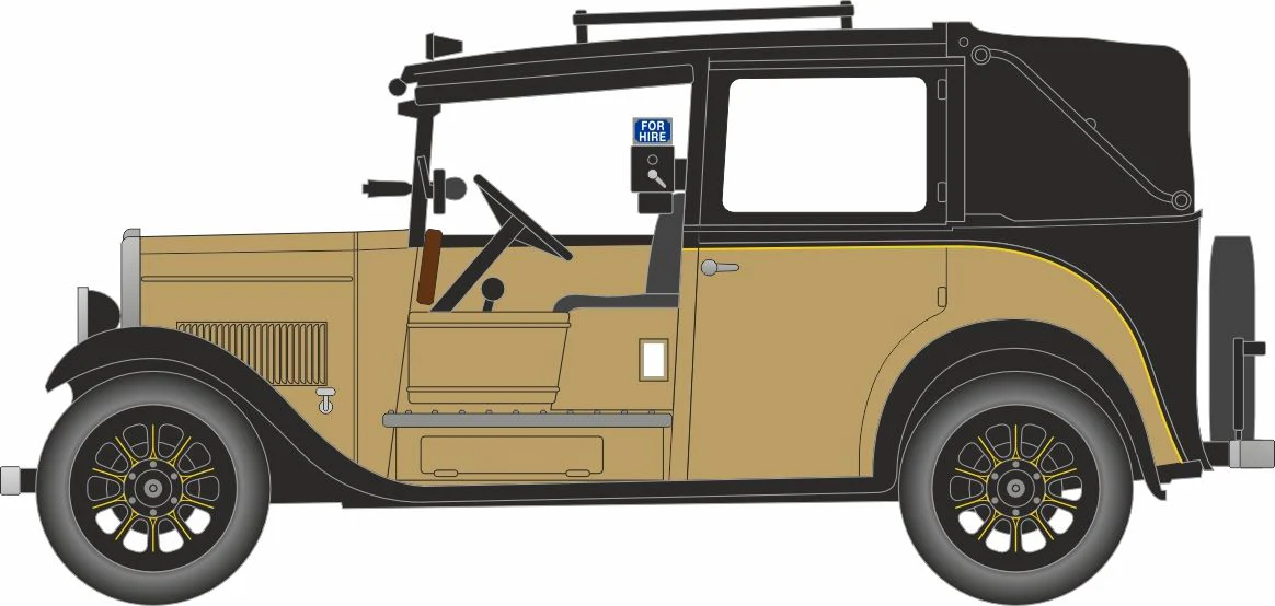 Austin Low Loader Taxi Fawn