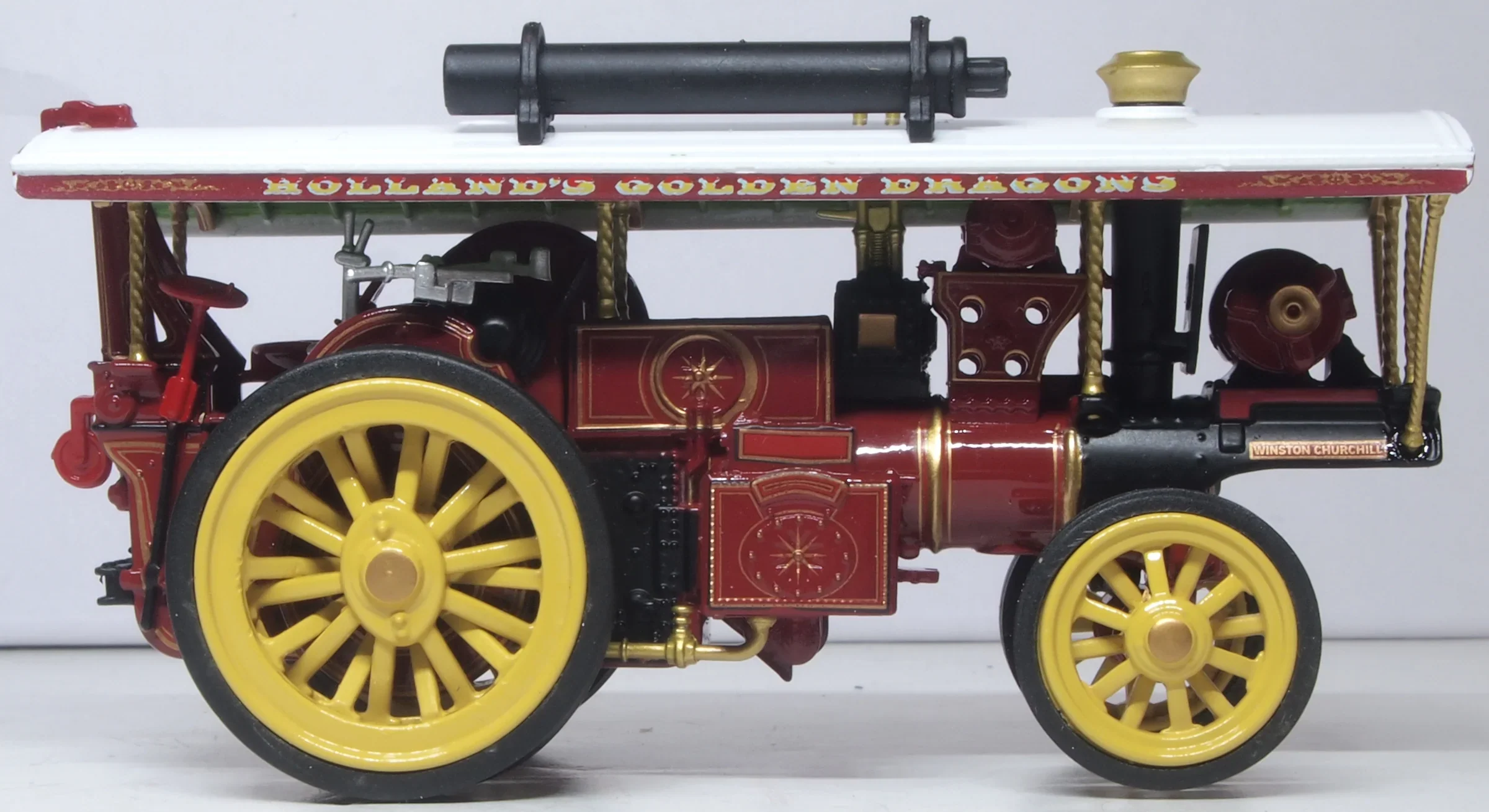 76BUR007 Burrell Scenic Showmans Loco Winston Churchill - Image 3