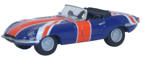 76ETYP005 Jaguar E Type Union Flag (Austin Powers)