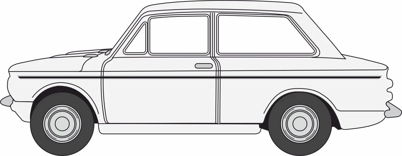 Hillman Imp Polar White