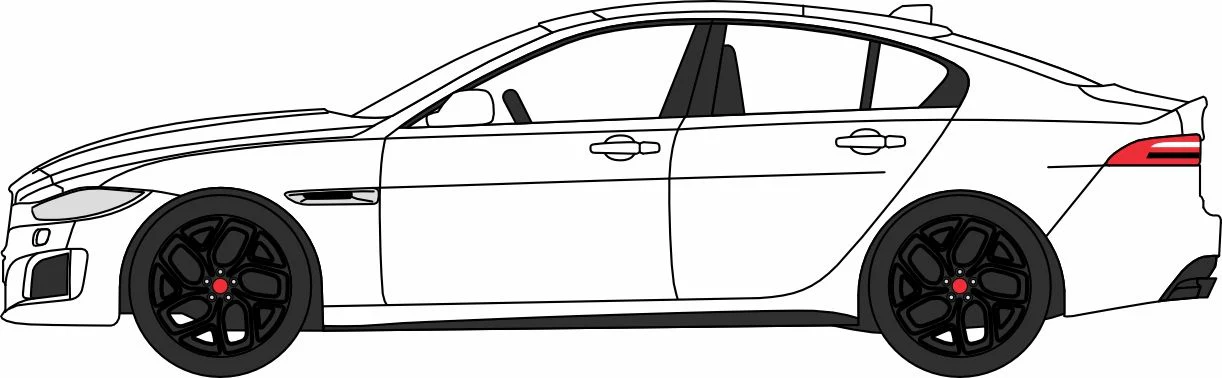 Jaguar XE Fuji White