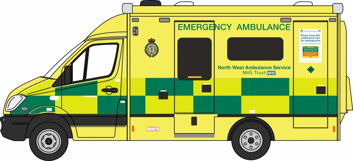 Mercedes Ambulance North West Ambulance Service