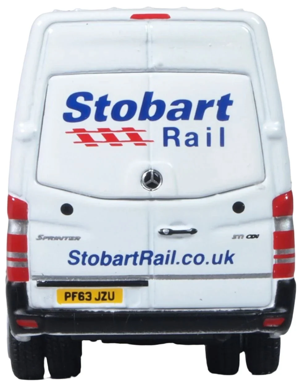 76MSV002 Mercedes Sprinter Van Stobart Rail - Image 3