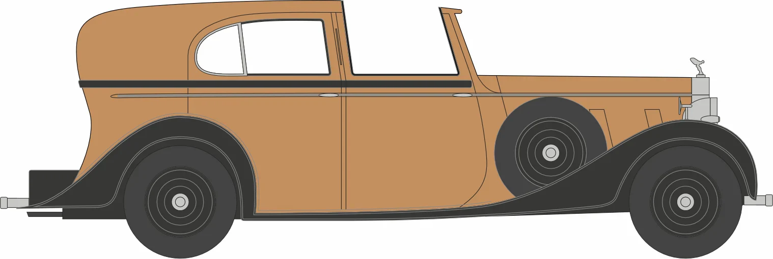 76RRP3002 Rolls Royce Phantom III Fawn/Black - Image 8
