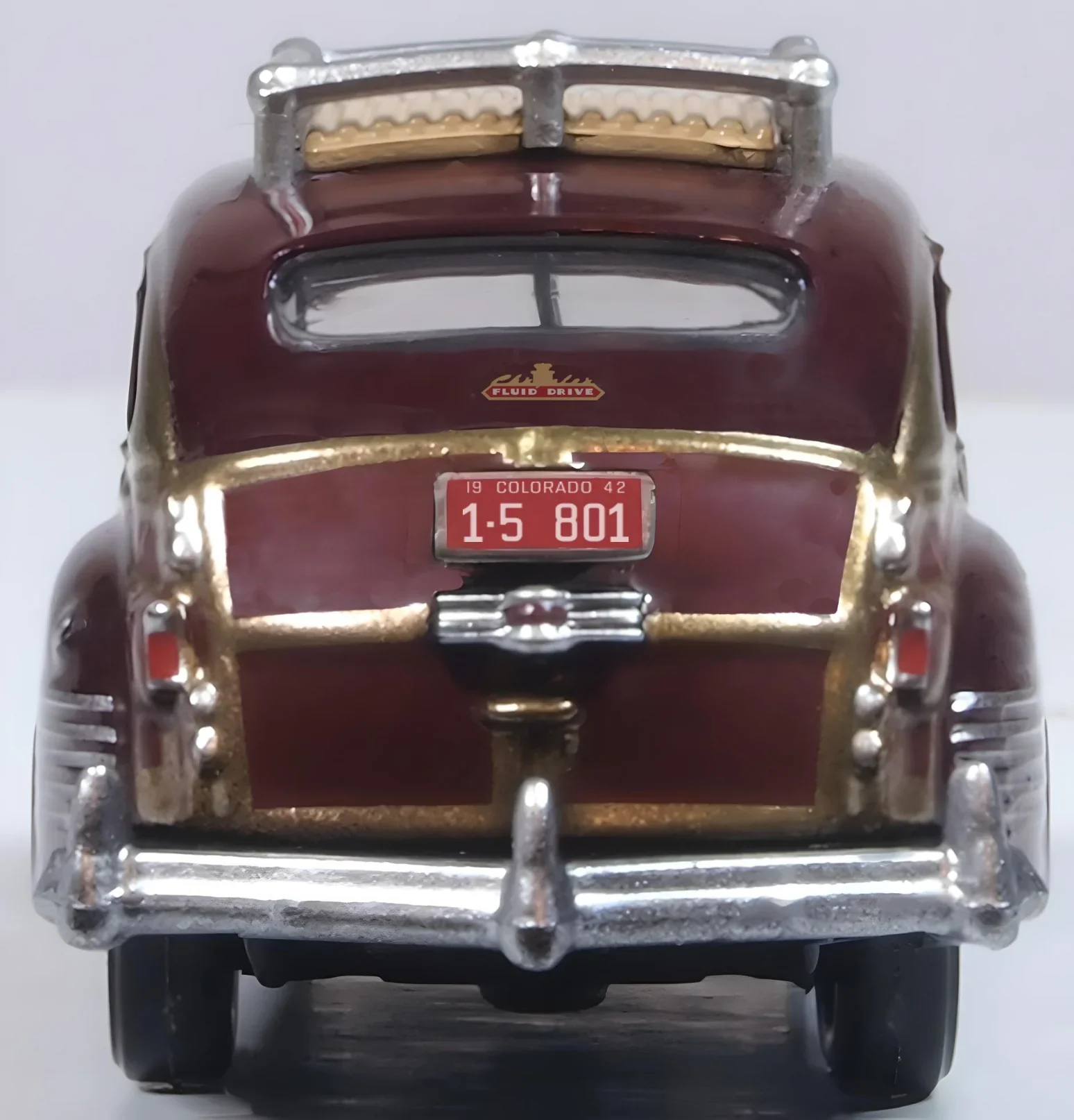 1942 Chrysler Town & Country Woody Wagon Regal Maroon - Image 5