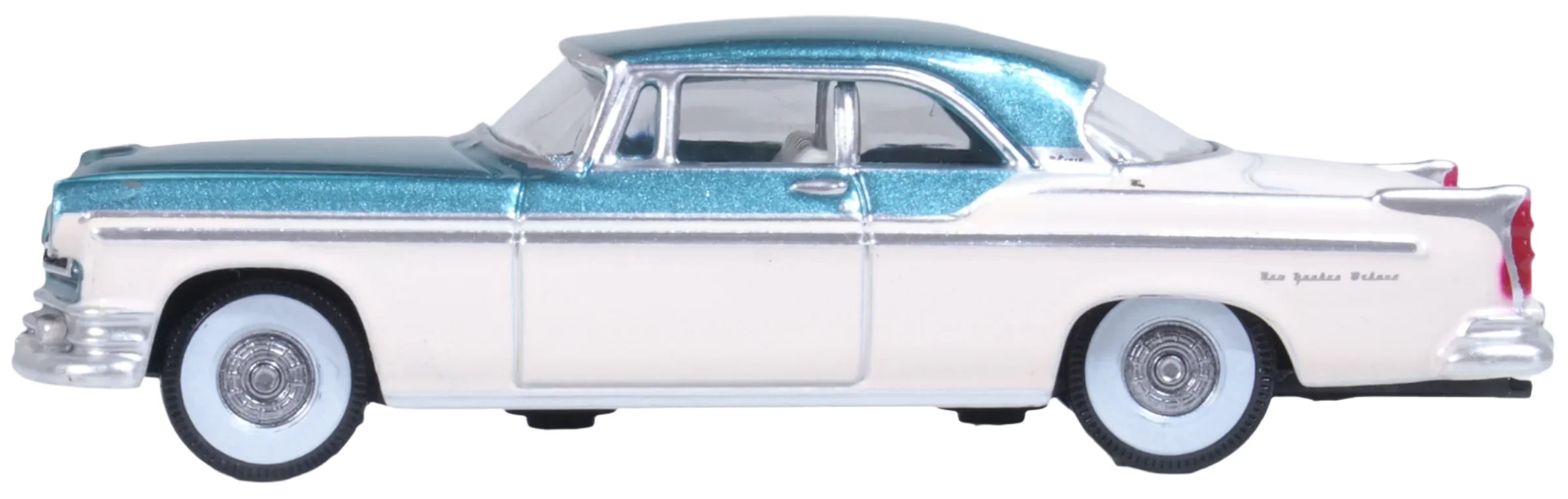 87CNY55004 1955 Chrysler New Yorker Deluxe Coupe Green/Platinum - Image 5