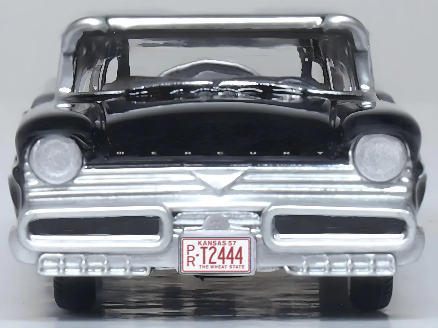 1957 Mercury Montclair Tuxedo Black - Image 3