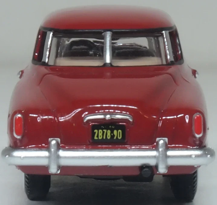 87SC50003 1950 Studebaker Champion Starlight Coupe Commanche Red - Image 5