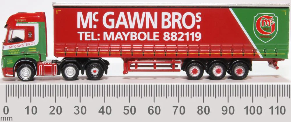 Mercedes Actros Curtainside McGawn Bros - Image 5