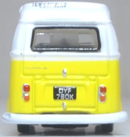 NVW016 VW T2 Bay Window Camper Saturn Yellow/White - Image 5