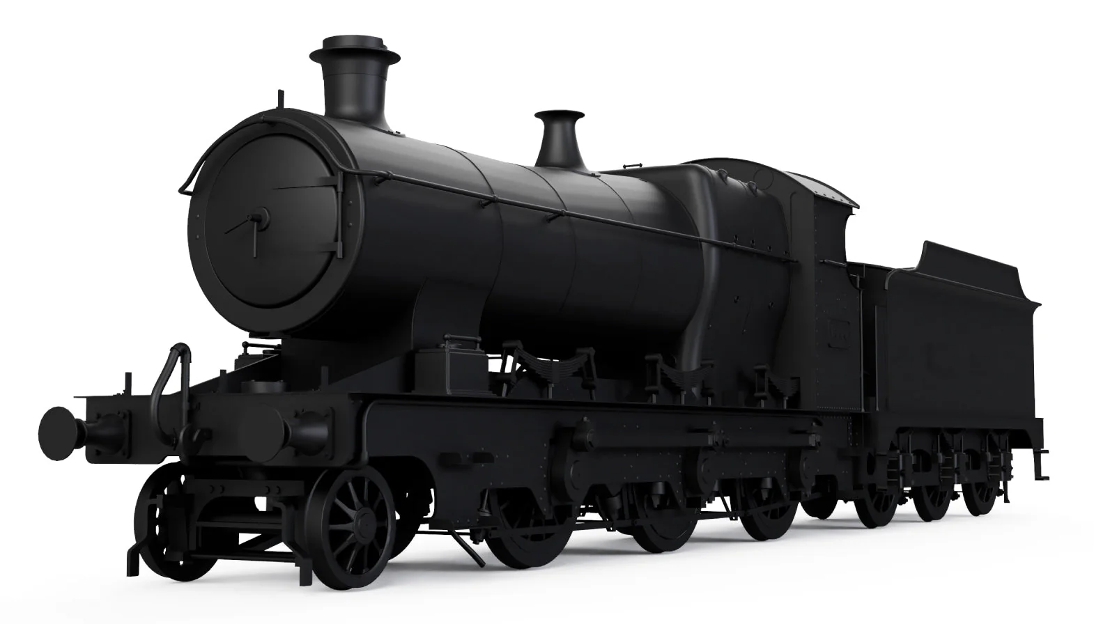 GWR 2-6-0 2600 Aberdare GWR G W R Wartime Black 2651 Steam Locomotive - Image 2