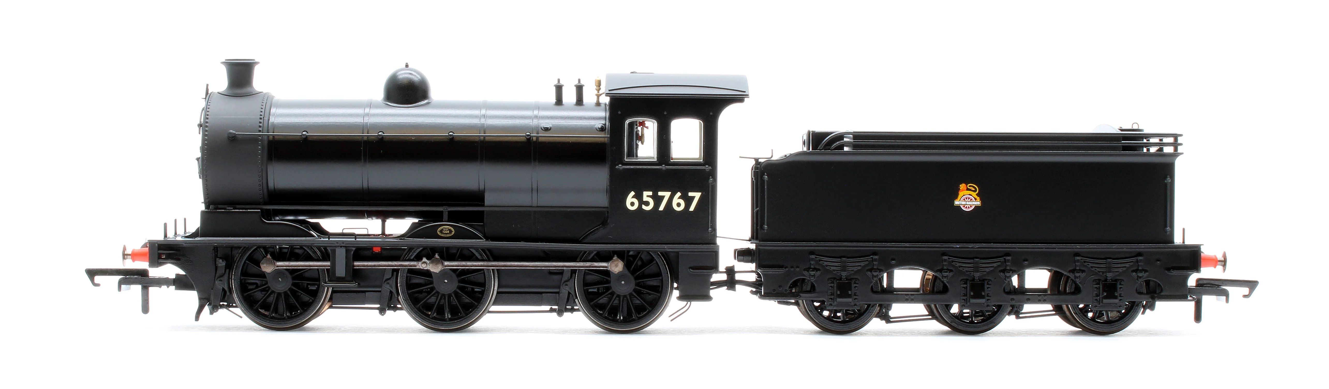 OR76J26002 Class J26 BR Black (Early) 0-6-0 Steam Locomotive No.65767 - Image 4