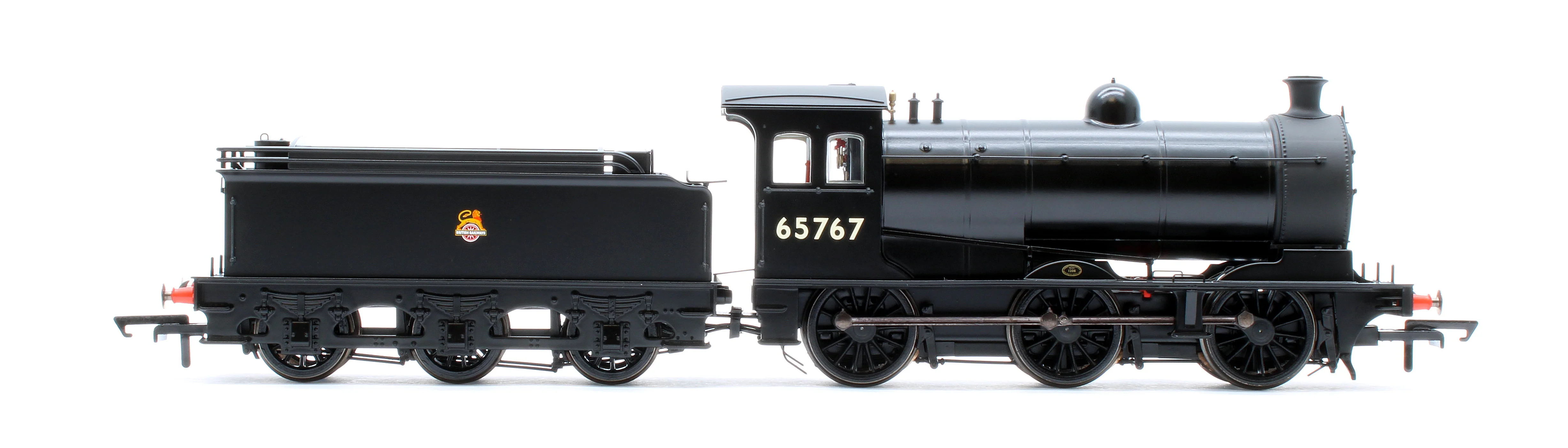 OR76J26002 Class J26 BR Black (Early) 0-6-0 Steam Locomotive No.65767 - Image 5