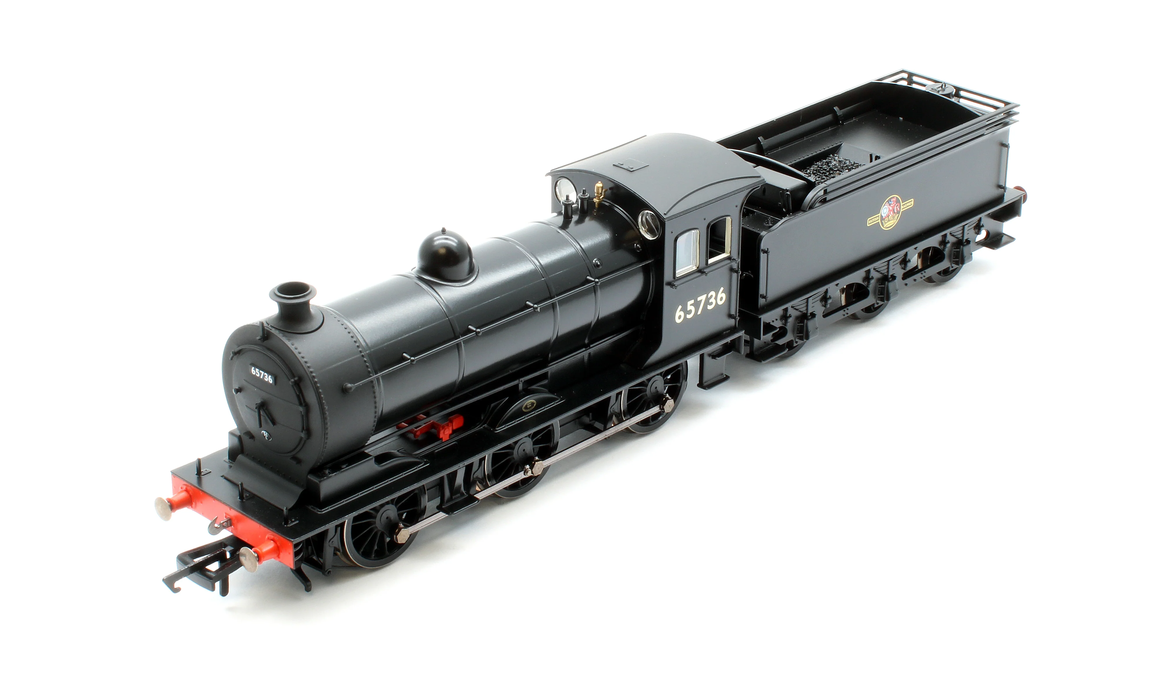 OR76J26003XS Class J26 BR Black (Late) 0-6-0 Steam Locomotive No.65736 - DCC Sound - Image 8