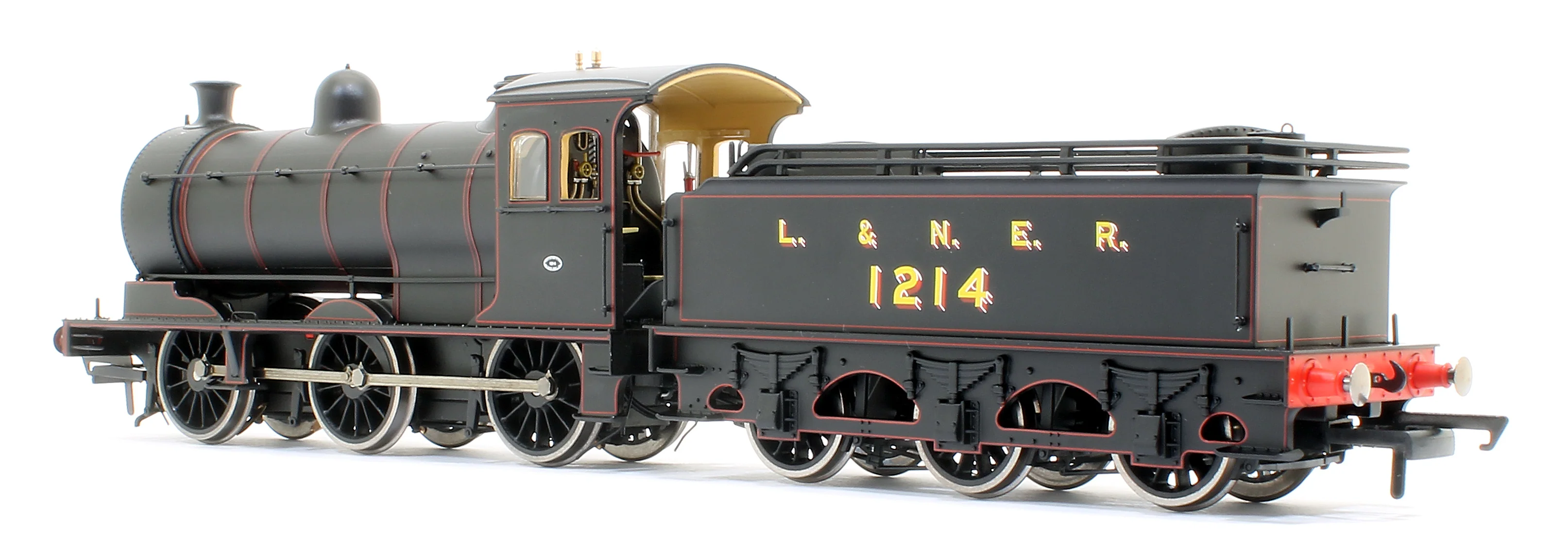 Class J27 BR L&NER (Red Lining) 0-6-0 Steam Locomotive No.1214 DCC SOUND - Image 4