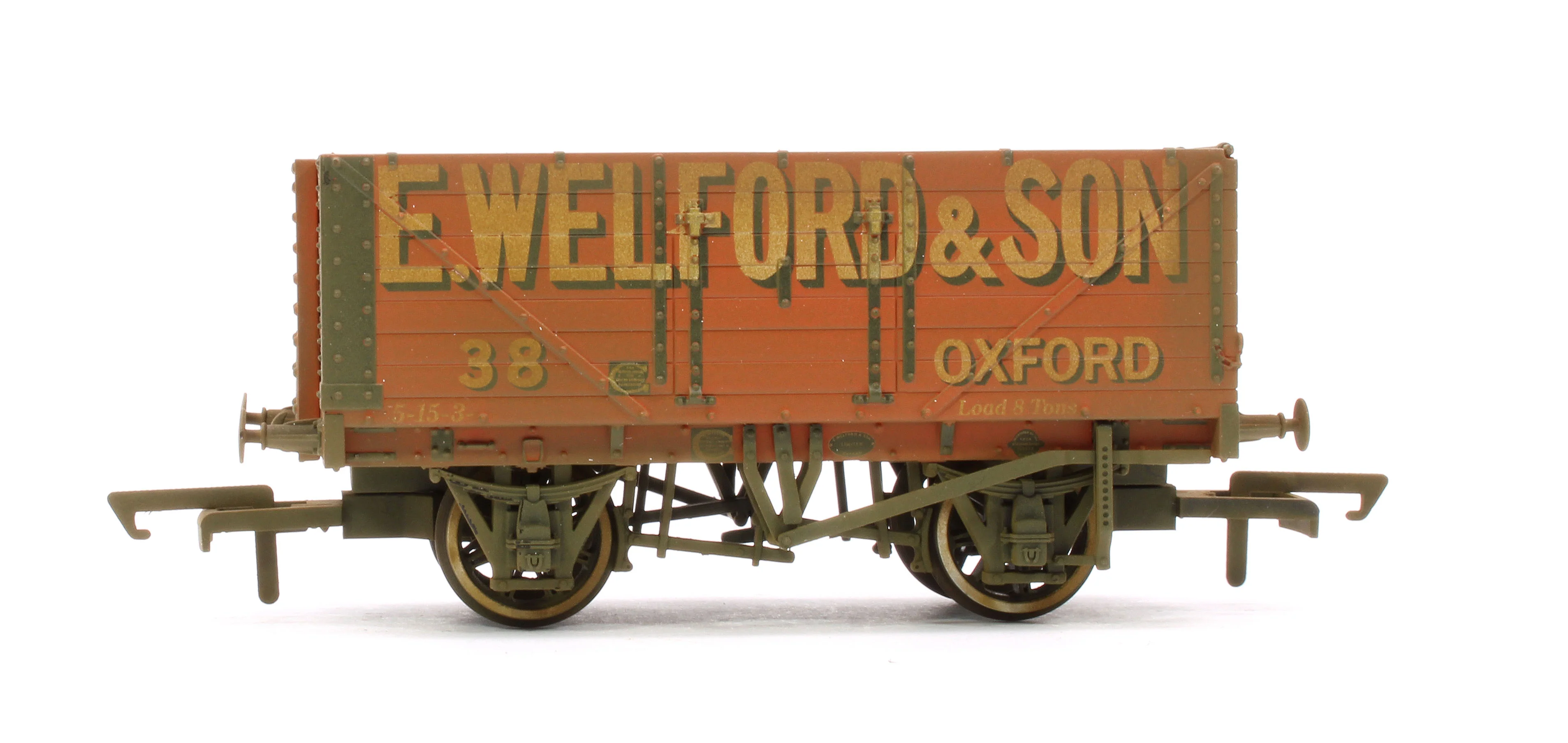 Pre-Owned OR76MW7029 7 Plank Mineral Wagon Set Of 3 - Weathered - Image 6