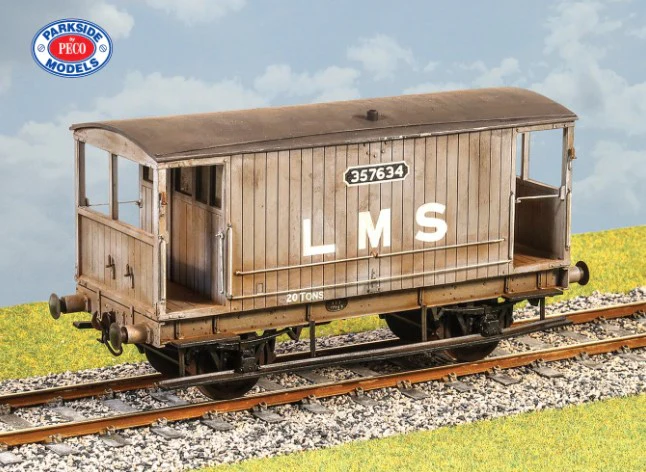 PS111 LMS Ex MR Design 20 Ton Goods Brake van