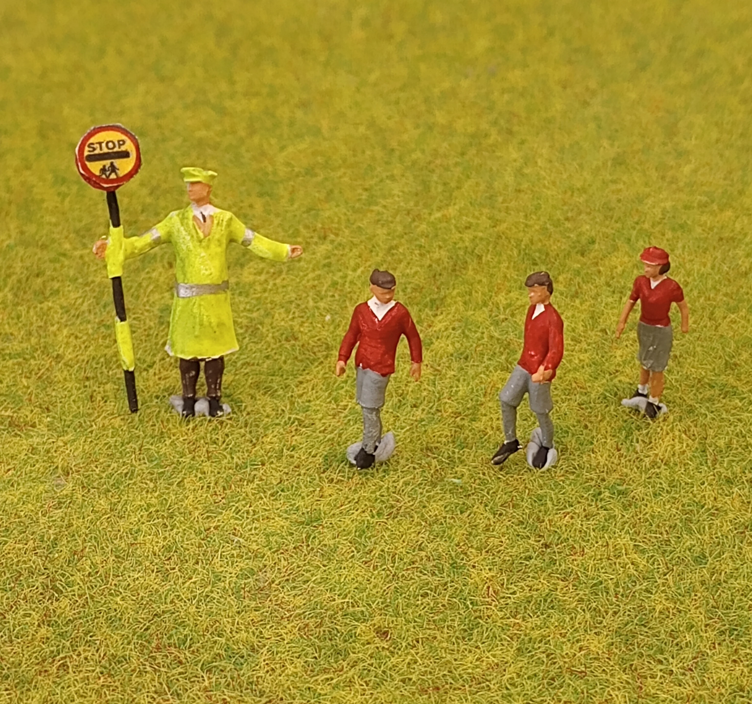 PDZ58 OO Gauge School crossing patrol (1990 onwards)