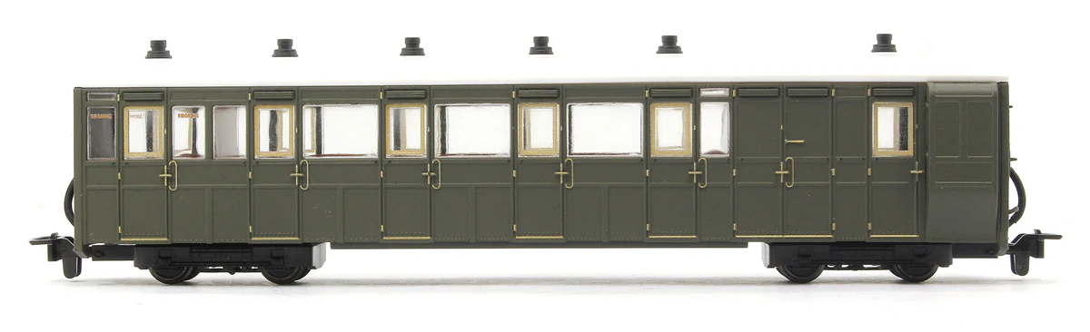 GR421U GR-421U 00-9 Brake Composite Coach Unlettered Green - Image 2