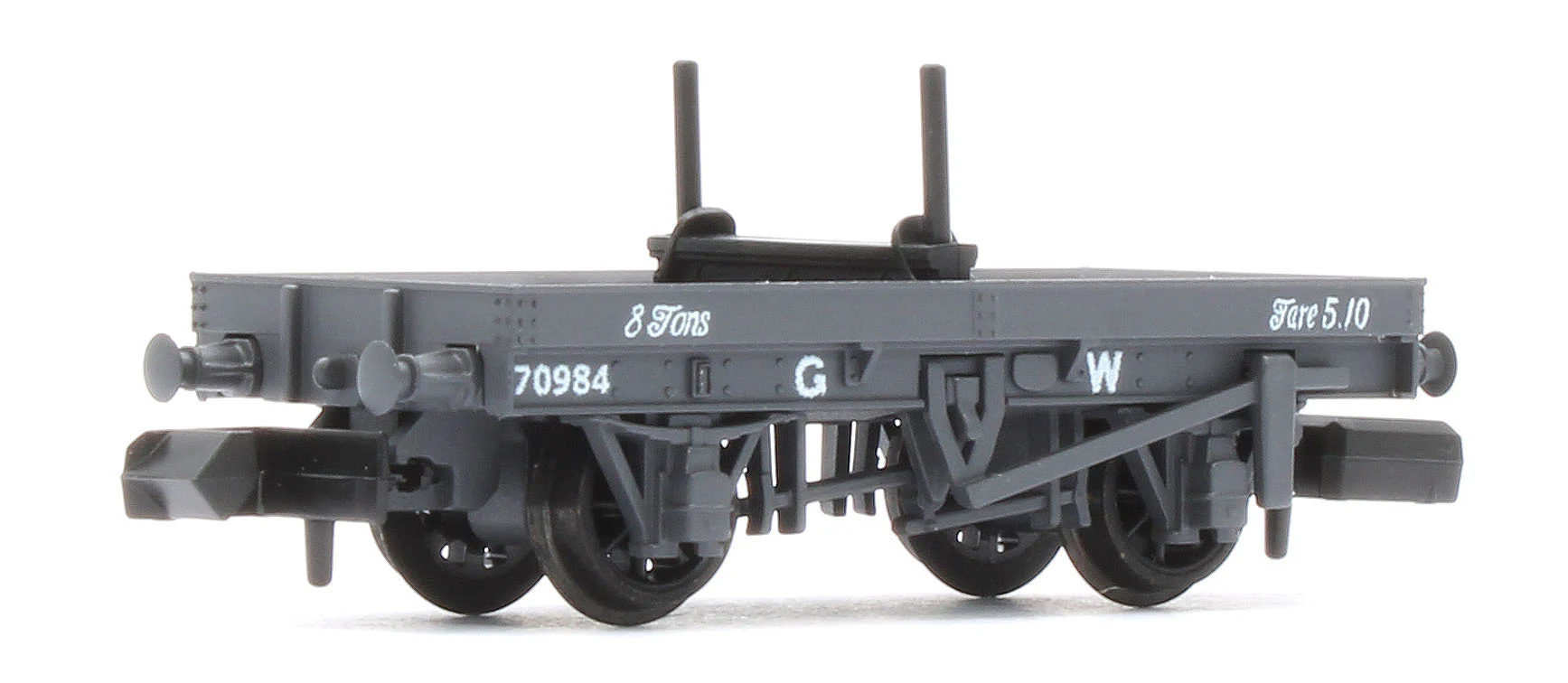NR1150W 4 Wheel GWR Bolster Wagon Twin Pack - Image 5
