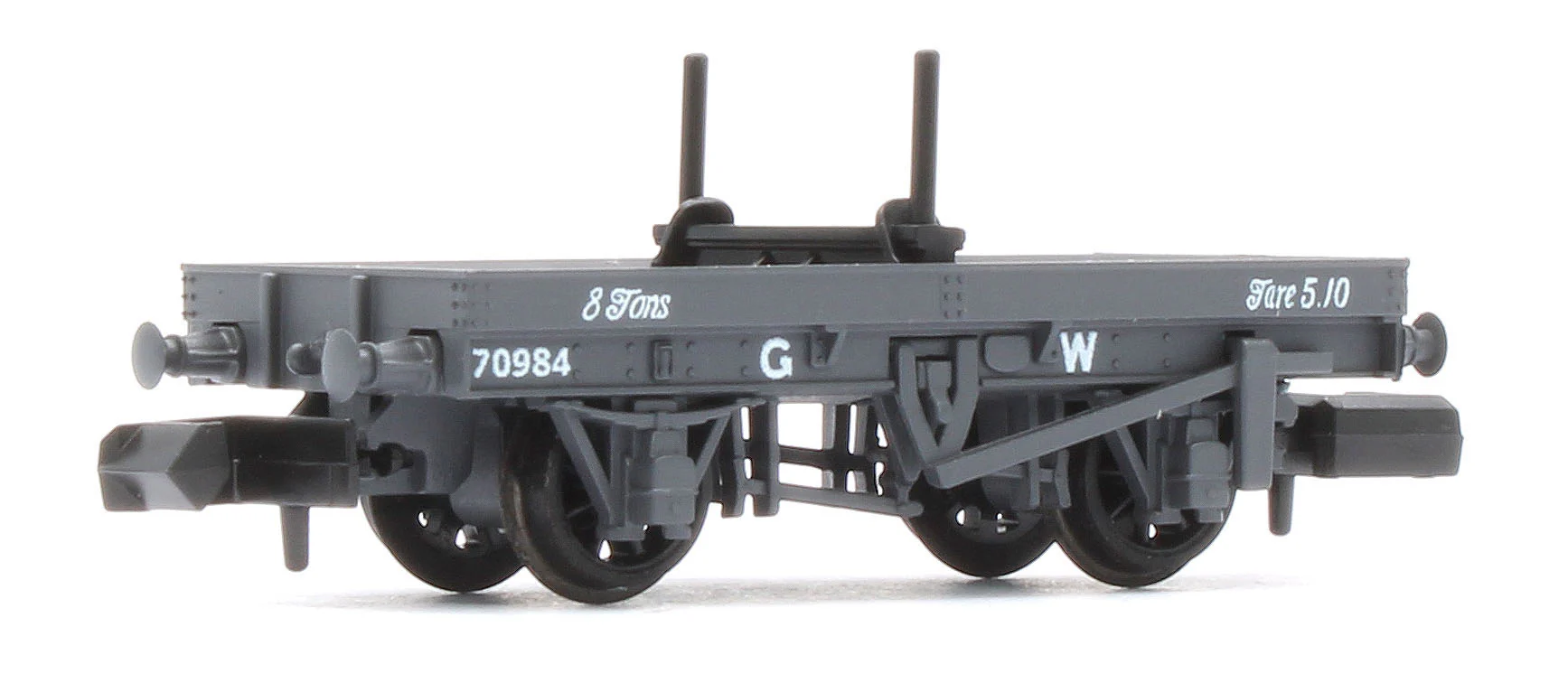 NR1150W 4 Wheel GWR Bolster Wagon Twin Pack - Image 7