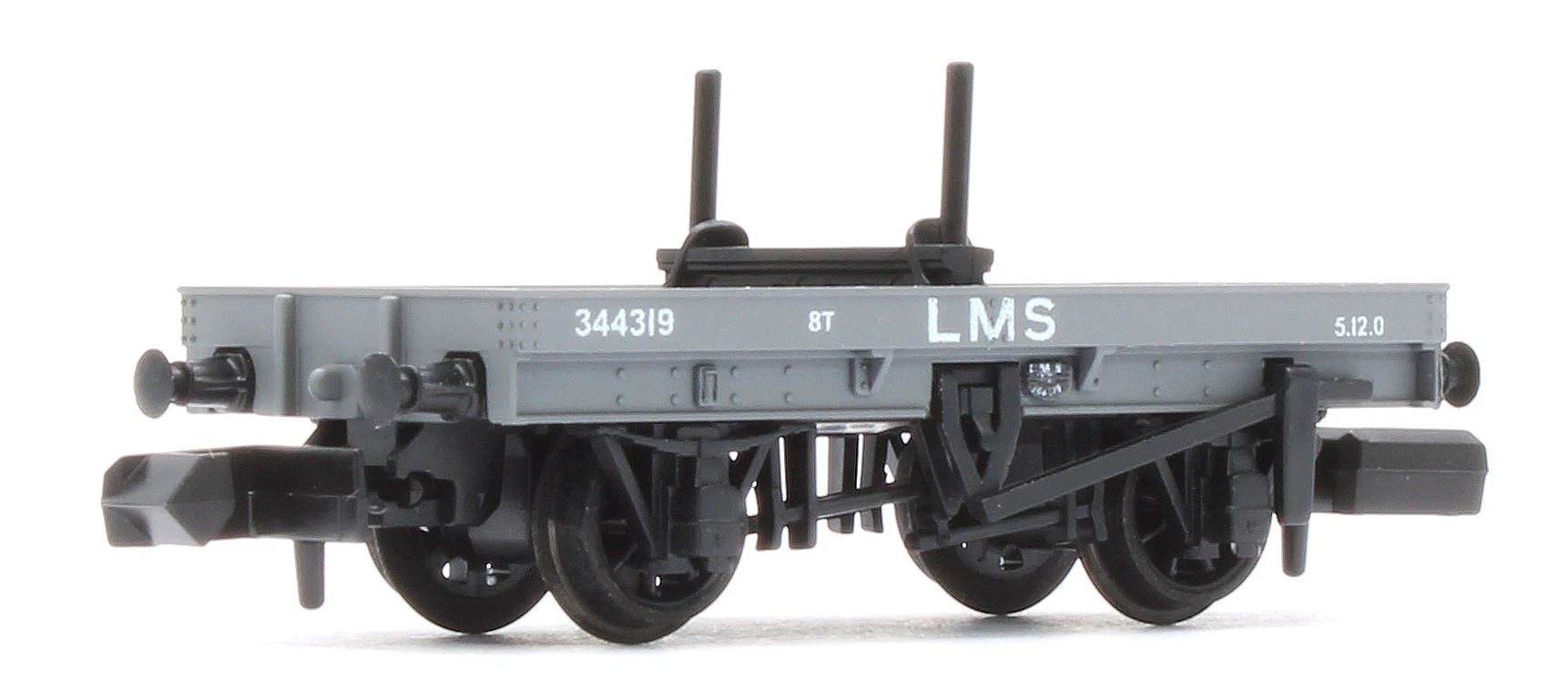 NR1153M 4 Wheel LMS Bolster Wagon Twin Pack - Image 5
