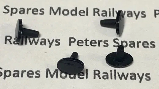 Replacement Lima Oval Buffers L5106-07 (4 Pack) Plastic