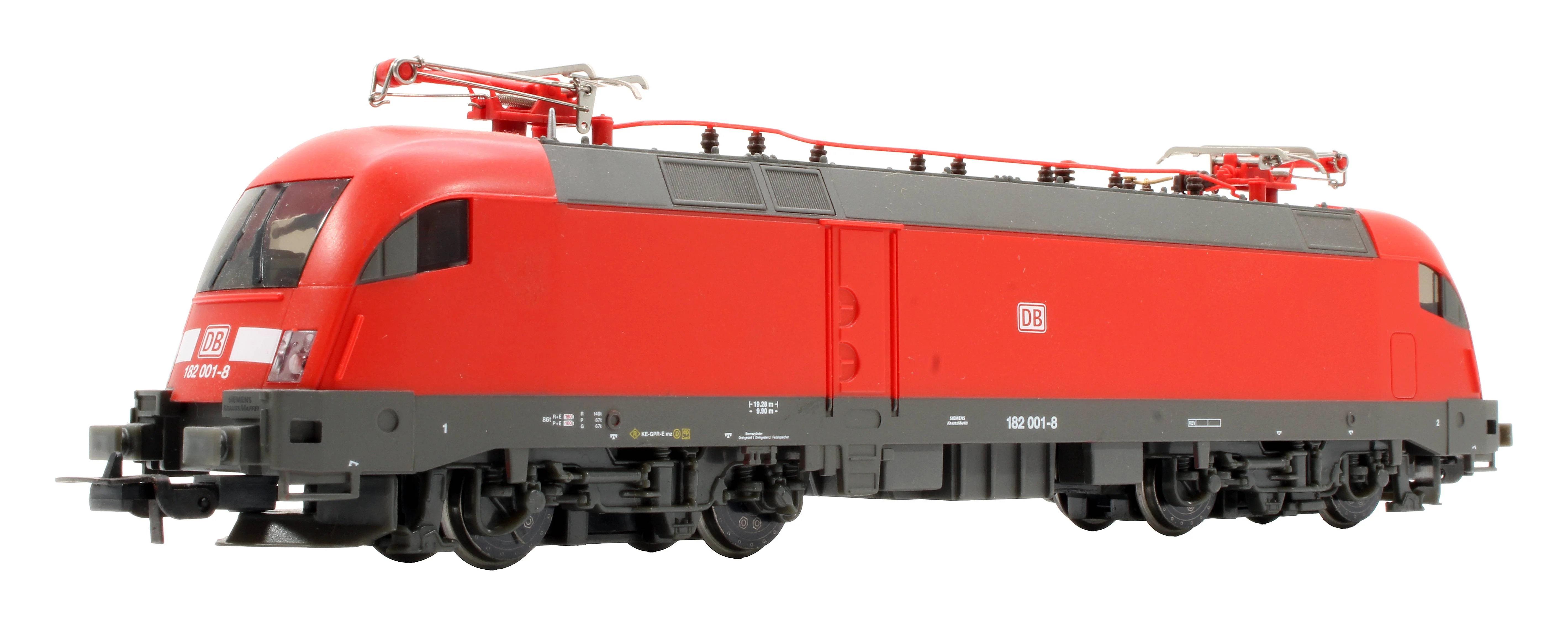 Pre-Owned Piko 57412 Class Rh1016 'Taurus' High Performance Electric Loco Of The German DB In Red & Black Livery Epoch V