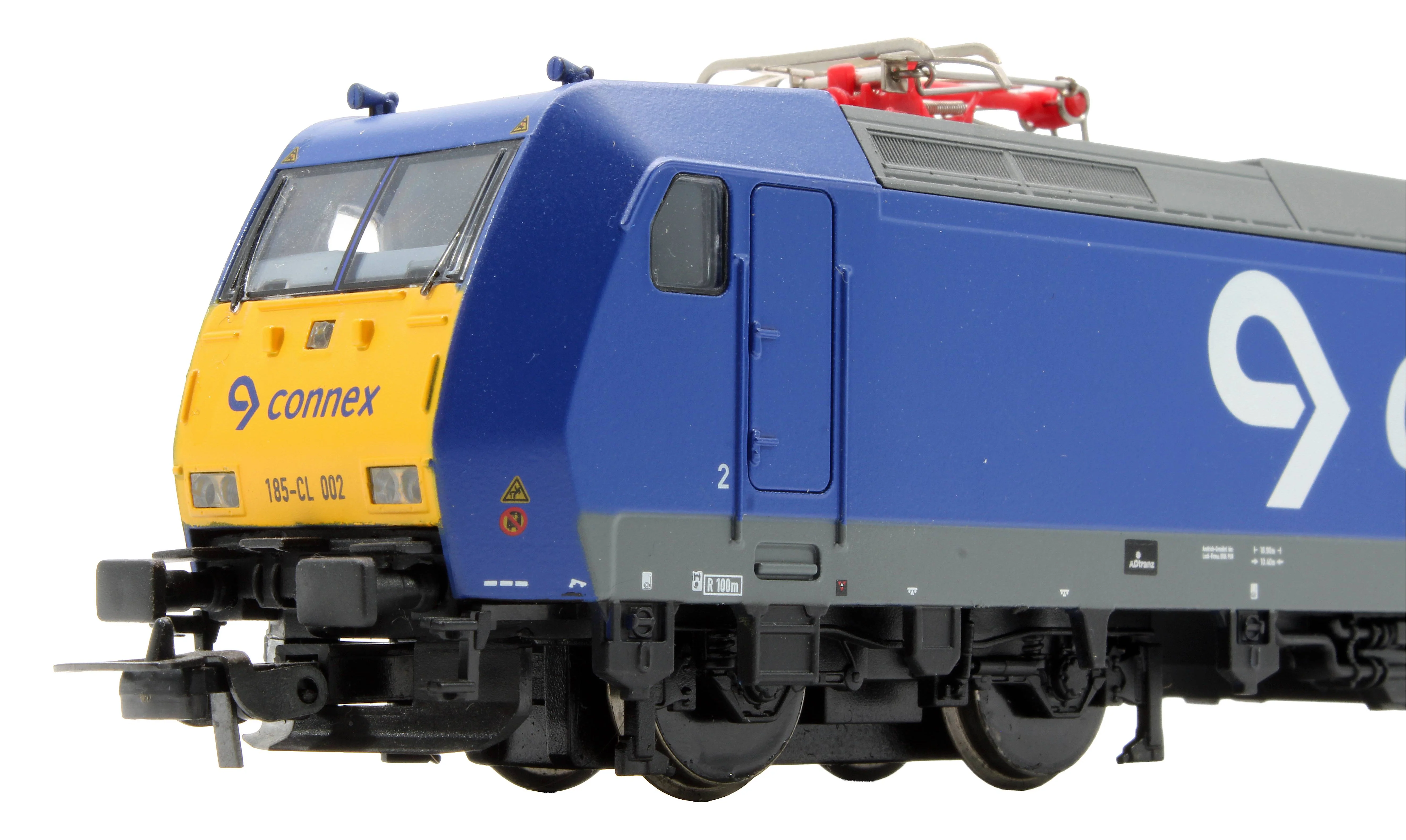 Pre-Owned Piko 57432 Class BR185 Electric Loco in 'Connex' Blue & Yellow Livery Epoch V - Image 3