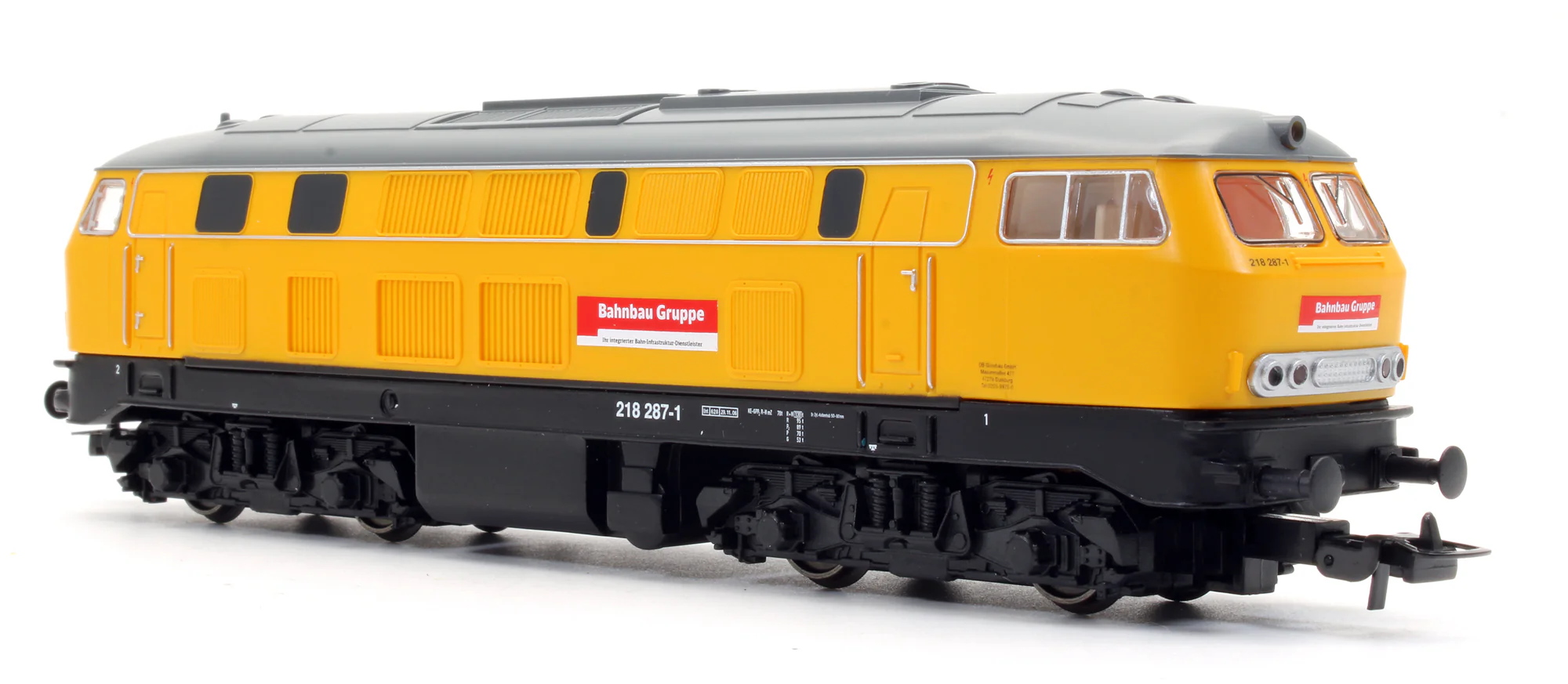 Pre-Owned BR218 '218 287-1' Bahnau Gruppe Diesel Locomotive - DCC Fitted - Image 2