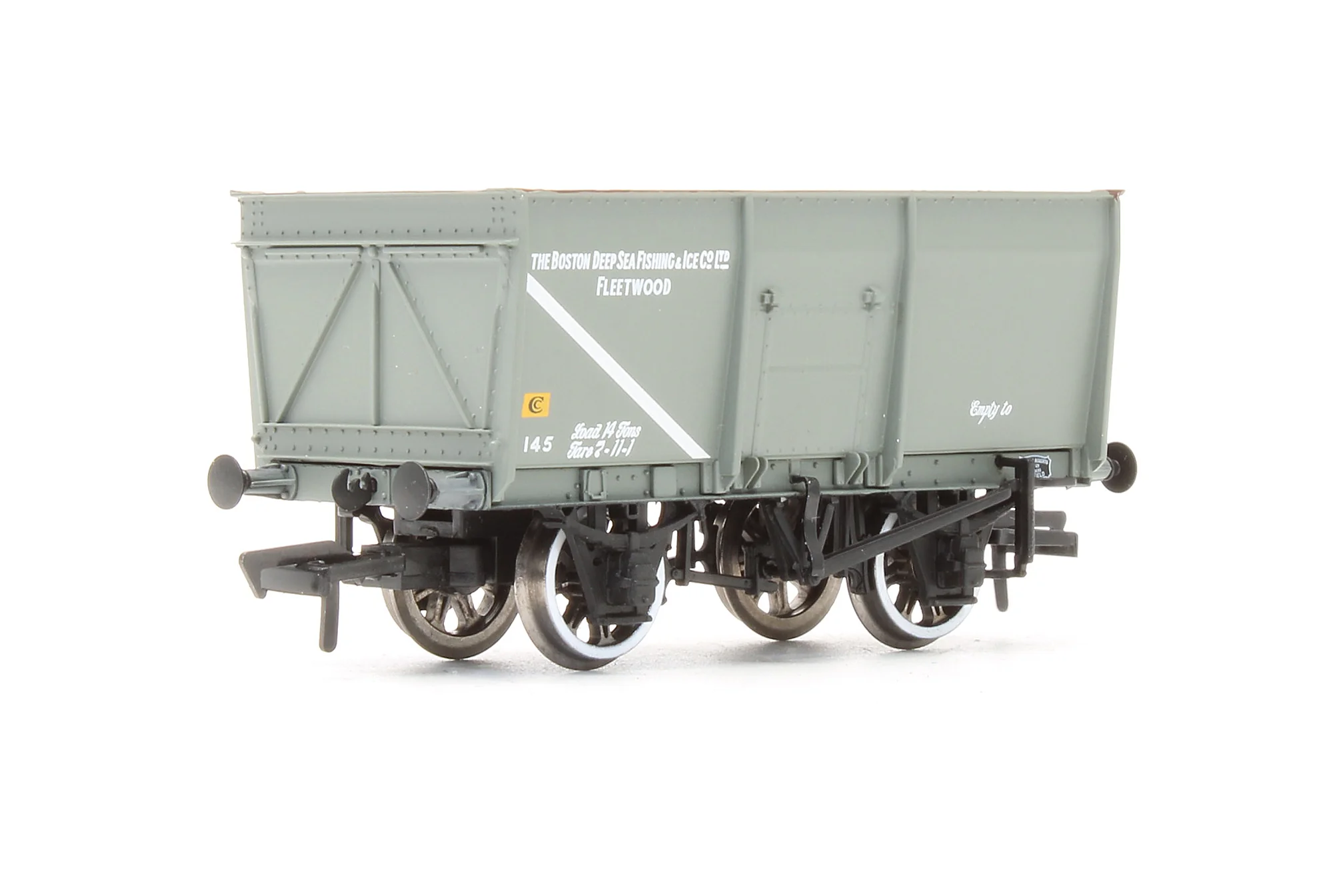 Pre-Owned 16T Slope Sided Mineral Wagon 'The Boston Deep Sea Fishing & Ice Co Ltd' - Image 2