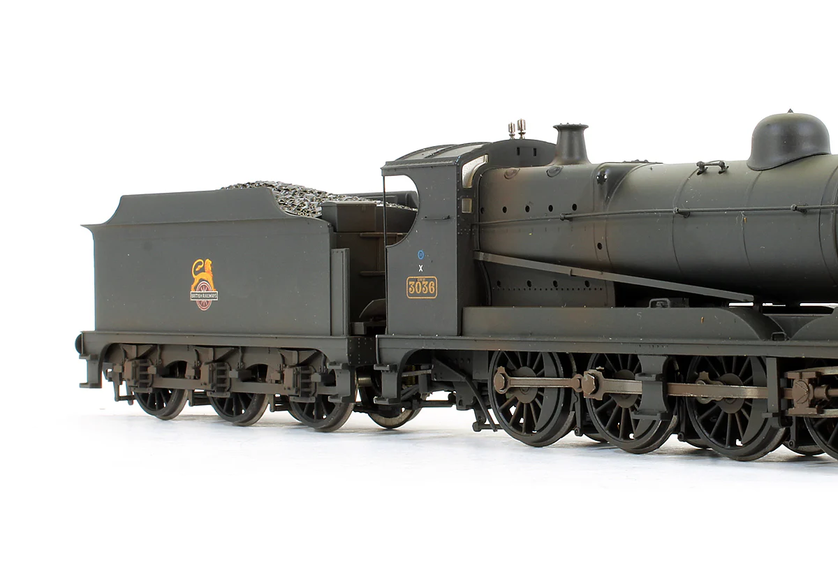 Pre-Owned 31-128 3000 Class Rod 3036 BR Black Early Emblem Steam Locomotive (Weathered) - Image 3