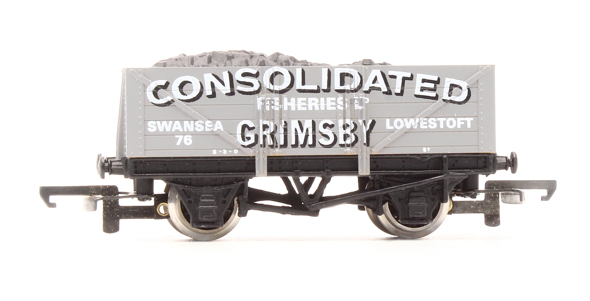 Pre-Owned W5107 5 Plank Wagon 'Consolidated Fish' No.76 - Image 4