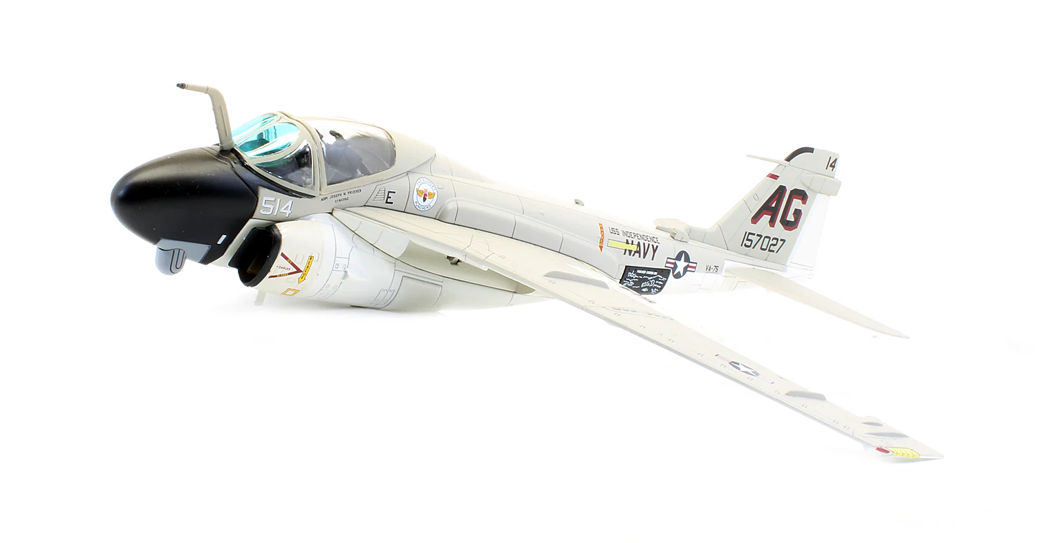 1602 Pre-Owned A-6E Intruder U.S. Navy VA-75 Sunday Punchers AG514 1997