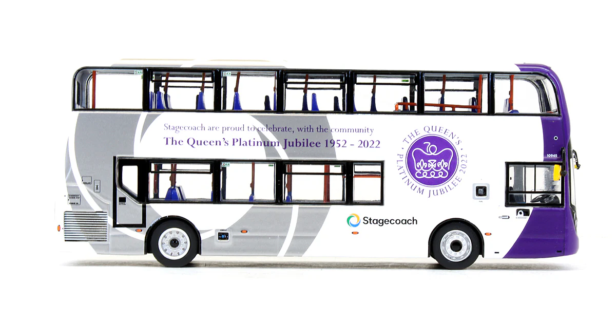 Pre-Owned Alexander Dennis Enviro 400 MMC Stagecoach South 'The Queen's Platinum Jubilee 1952 - 2022' - Image 3